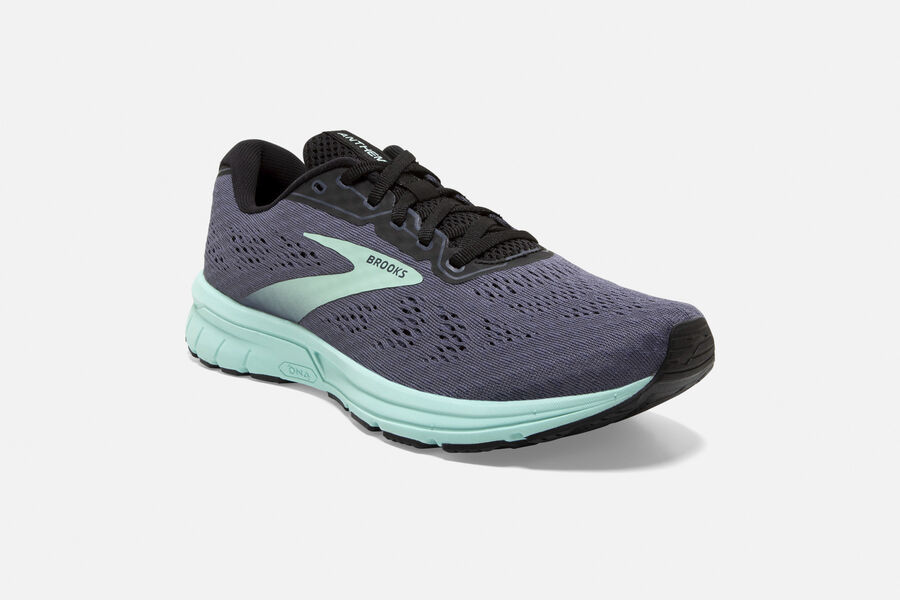 Brooks Running Shoes Womens Dark Grey/Blue - Anthem 3 Road - 6981-IWTRN